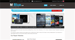 Desktop Screenshot of mblueltd.co.uk